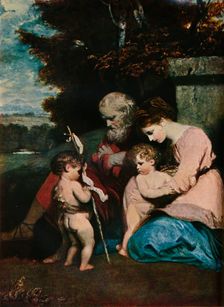 The Holy Family with the Infant St John 1788-9. Artist: Sir Joshua Reynolds