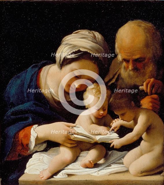The Holy Family with the young St John the Baptist, early 17th century. Artist: Bartolomeo Schedoni.