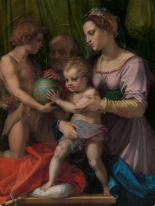 The Holy Family with the Young Saint John the Baptist, ca. 1528. Creator: Andrea del Sarto
