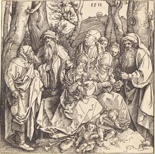 The Holy Family with Two Music-Making Angels, 1511. Creator: Albrecht Durer