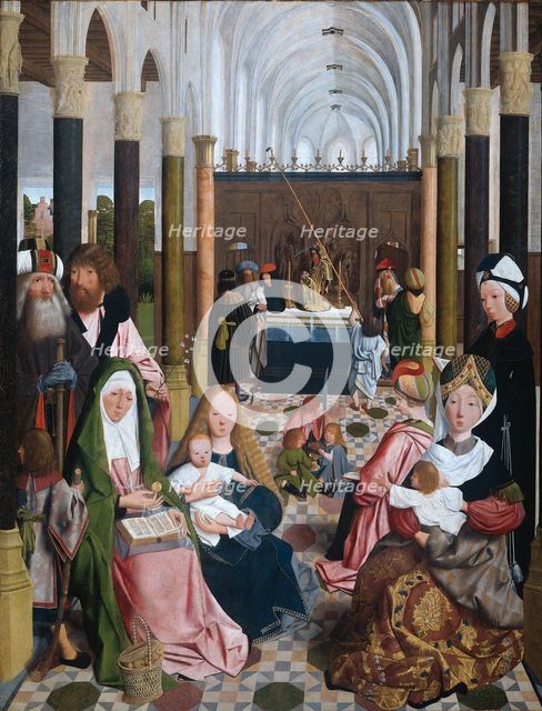 The Holy Kinship, 1493. Artist: Geertgen tot Sint, Jans (ca. 1460-ca. 1490)