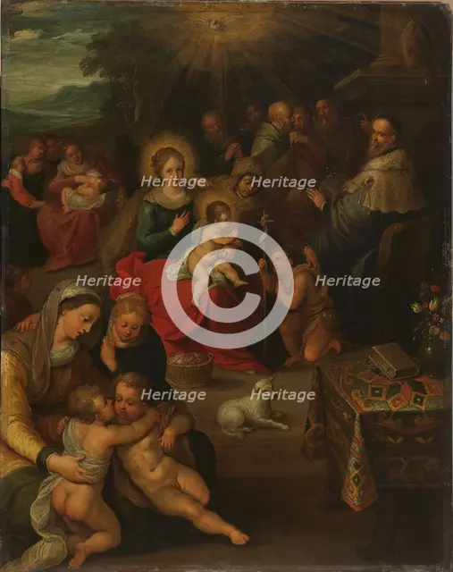 The Holy Kinship, 1616. Creator: Frans Francken II.