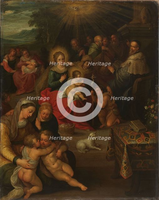 The Holy Kinship, 1616. Creator: Frans Francken II.