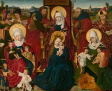 The Holy Kinship, Between 1470 and 1515. Creator: Derick Baegert