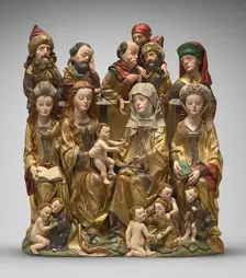The Holy Kinship, c. 1480/1490. Creator: Unknown