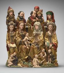 The Holy Kinship, c. 1480/1490. Creator: Unknown