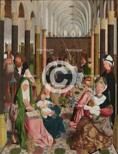 The Holy Kinship, c.1495. Creator: Geertgen tot Sint Jans.