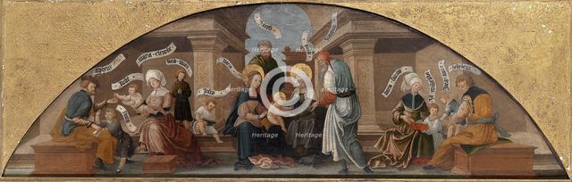 The Holy Kinship, Early16th cen.. Artist: South German master (16th century)