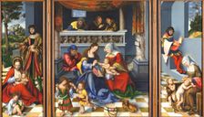 The Holy Kinship (so-called "Torgau Altarpiece"), 1509. Creator: Lucas Cranach the Elder