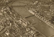 The Holy Isle of Thorney With Its Ancient Abbey As It Appears Today c1935. Creator: Unknown