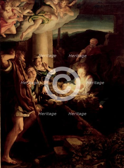 The Holy Night, 1527-1530. Artist: Correggio (1489-1534)
