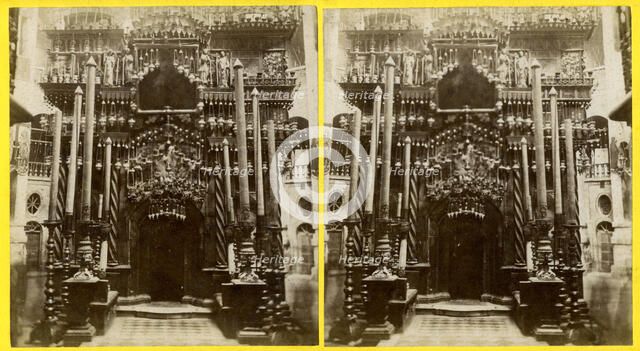 The Holy Sepulchre, Jerusalem, Palestine, 1900s. Artist: Unknown