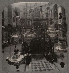 The Holy Sepulchure Church, Jerusalem c1900
