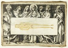 The Holy Shroud of Besançon, 1634. Creator: Jean de Loisy