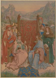 The Holy Roman Empire of the German Nation, 1864. Creator: Eduard von Steinle