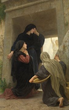 The Holy Women at Christ's Tomb, 1890. Creator: William-Adolphe Bouguereau