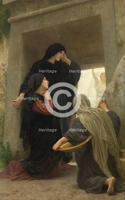 The Holy Women at Christ's Tomb, 1890. Creator: William-Adolphe Bouguereau.