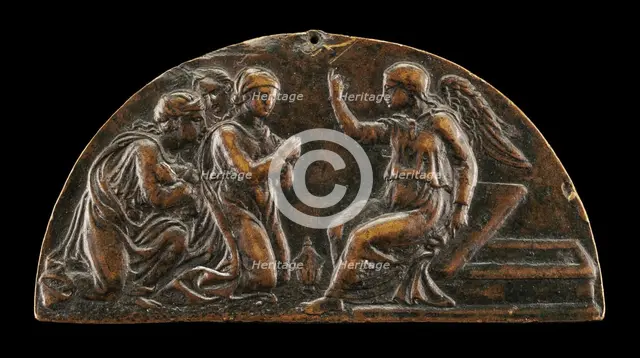 The Holy Women at the Tomb, 16th century. Creator: Unknown.