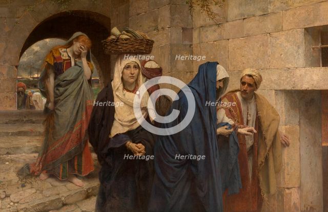 The Holy Women Returning from Christ's Grave, 1893. Creator: Pierre Jean van der Ouderaa.