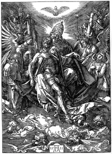 The Holy Trinity 1511, (1936). Artist: Albrecht Dürer