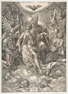 The Holy Trinity, 1511. Creator: Albrecht Durer