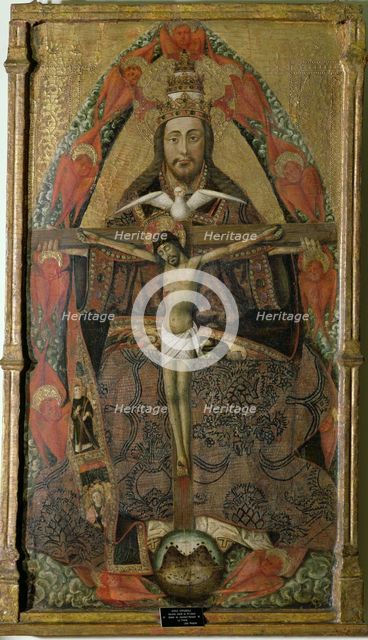 The Holy Trinity. Artist: Rexach, Juan (1415-1484)