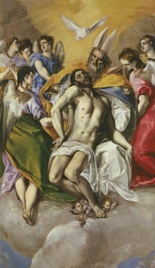 The Holy Trinity, between c1577 and c1579. Creator: El Greco