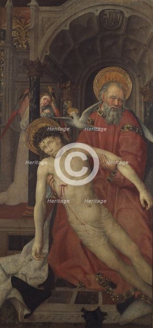 The Holy Trinity, c1465-1470. Creator: Lonhy, Antoine de (active 1446-1490).