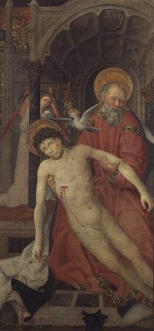 The Holy Trinity, c1465-1470. Creator: Lonhy, Antoine de (active 1446-1490)