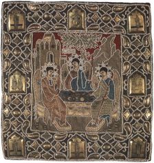 The Holy Trinity (Podea). The donation by Tsar Boris Godunov to the Monastery