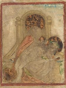 The Holy Trinity (Schr. 774a), 15th century., 15th century. Creator: Anon