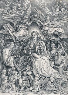 The Holy Virgin as the Queen of the Angels 1518 (1906). Artist: Albrecht Durer