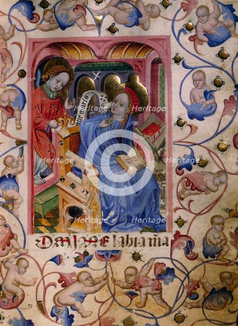 The Holy Virgin's chronology book of hours, c.1400. Creator: Unknown.