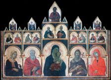 The Holy Virgin with the Christ Child and Saints c1278-1318. Artist: Duccio di Buoninsegna