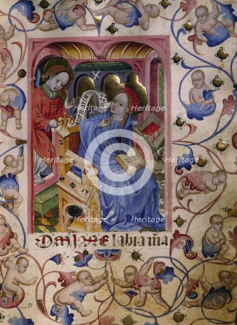 The Holy Virgin's chronology book of hours, c.1400. Creator: Unknown.