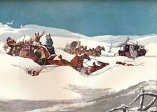 The Holyhead and Chester Mails 1905. Artist: Robert Havell