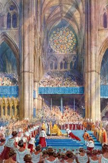 The Homage George VI's coronation ceremony, 12 May 1937, (1937).Artist: Henry Charles Brewer