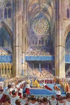 The Homage George VI's coronation ceremony, 12 May 1937, (1937).Artist: Henry Charles Brewer