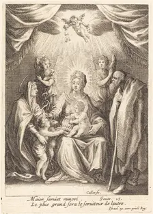 The Homages of the Infant Saint John. Creator: Jacques Callot