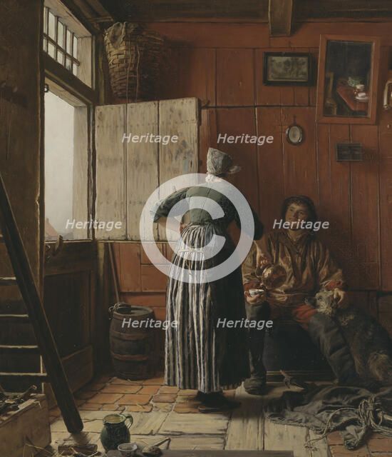 The Home-Coming, 1885. Creator: Ferdinand Fagerlin.