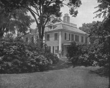 The Home of the poet Longfellow, Cambridge, Massachusetts, USA, c1900. Creator: Unknown