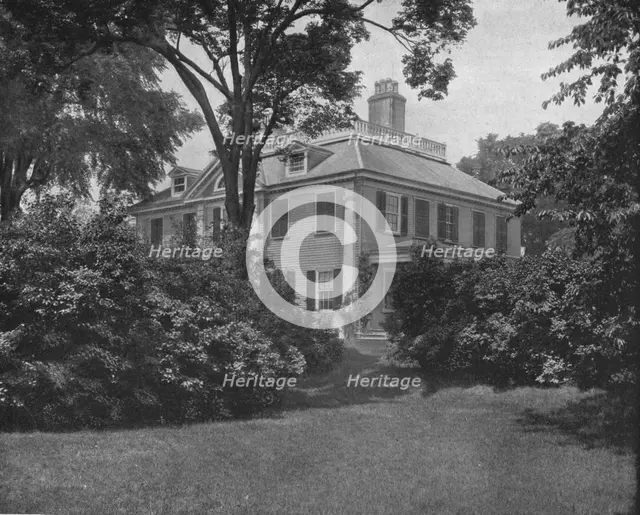 The Home of the poet Longfellow, Cambridge, Massachusetts, USA, c1900.  Creator: Unknown.