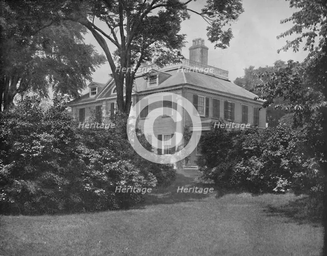 'The Home of the Poet Longfellow, Cambridge, Mass.', c1897. Creator: Unknown.