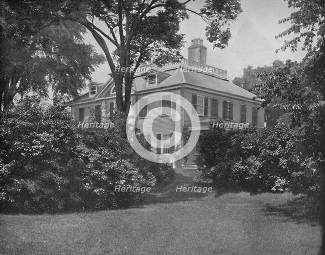 'The Home of the Poet Longfellow, Cambridge, Mass.', c1897. Creator: Unknown.