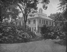 The Home of the Poet Longfellow, Cambridge, Mass. c1897. Creator: Unknown