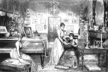 'The home of TRH Prince and Princess Christian, The Boudoir, Cumberland Lodge 1891. Creator: Unknown