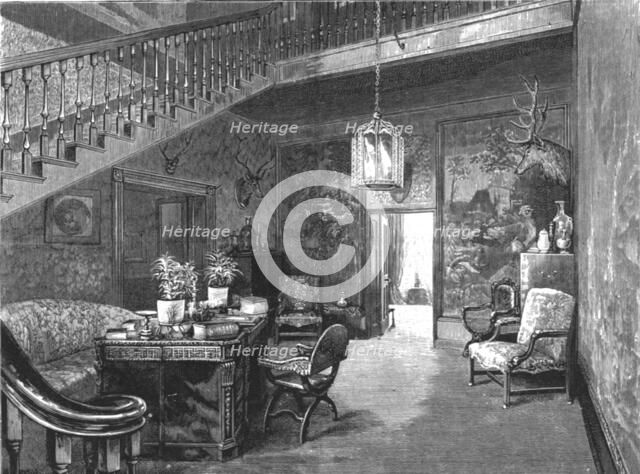''The home of TRH Prince and Princess Christian, The Hall, Cumberland Lodge', 1891. Creator: Unknown.