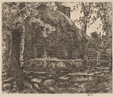 The "Home Sweet Home" Cottage, Easthampton, 1921. Creator: Frederick Childe Hassam
