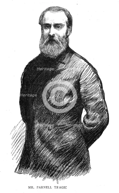 'The Home Rule debate in the House of Commons, Mr Parnell tragic', 1886.  Creator: Unknown.