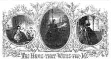 "The Home that Waits for Me", 1864. Creator: Unknown